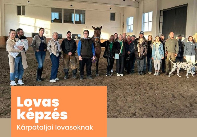 Lovas képzés Kárpátaljai lovasoknak