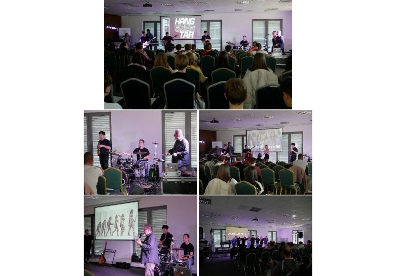 Hegyi György és a Hangszertár látogatott Kápolnásnyékre