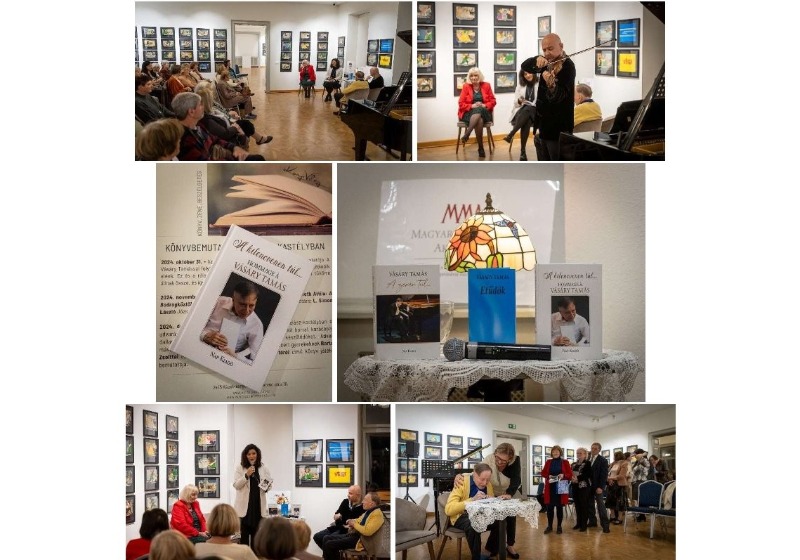 A Halász-kastélyban mutatták be Vásáry Tamás könyvét