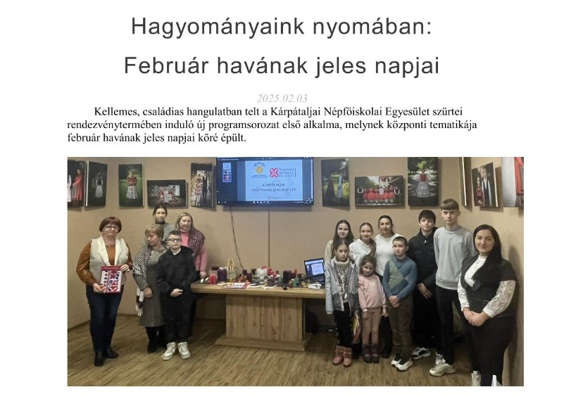 Hagyományaink nyomában: Február havának jeles napjai