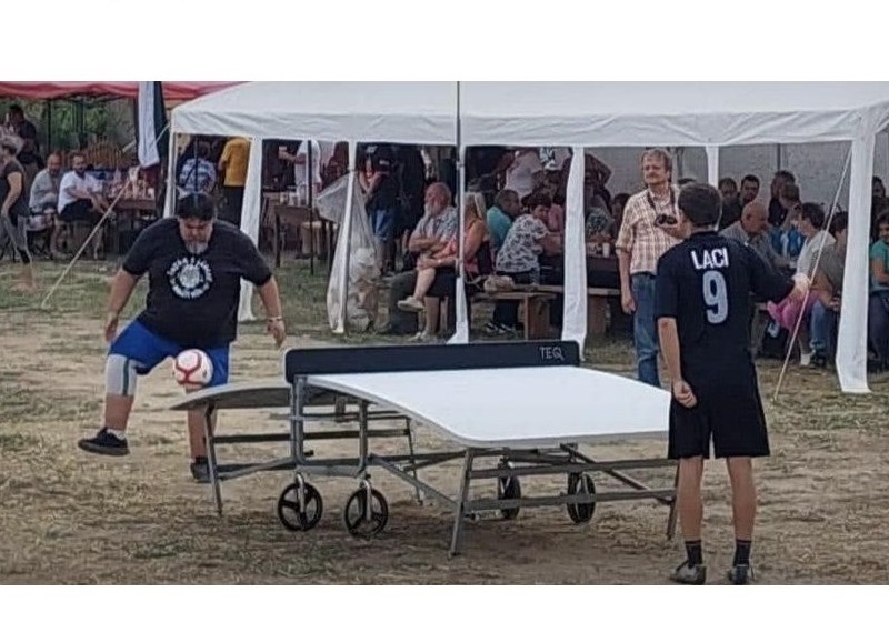 Teqball verseny Gömörpéterfalán