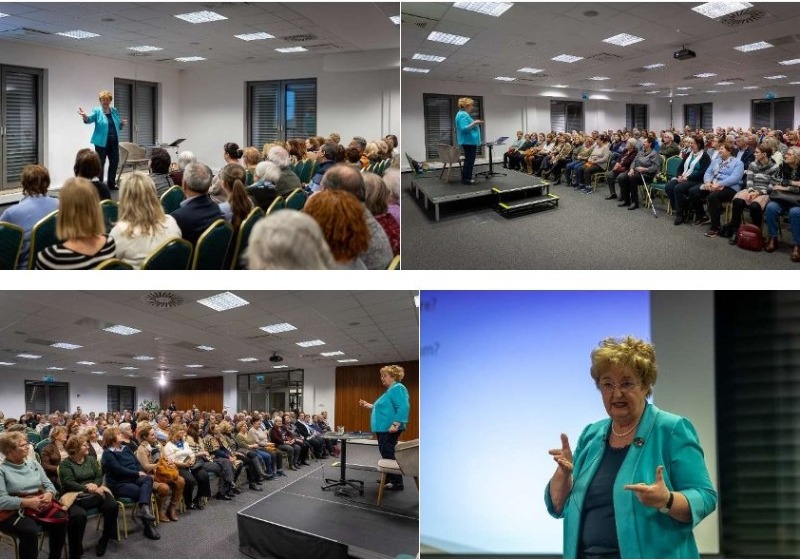 Szórakoztatva tanította a kápolnásnyéki hallgatóságot Görög Ibolya