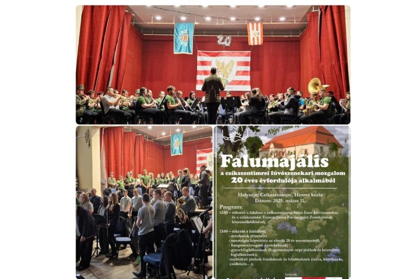 20 éves a fúvósmozgalom Csíkszentimrén