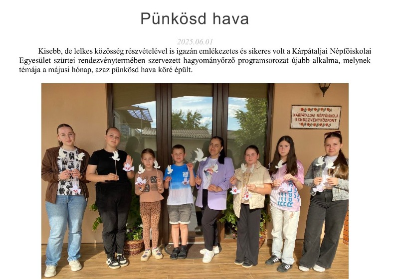 Pünkösd hava