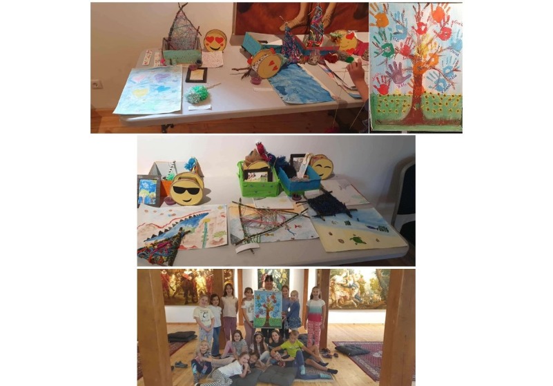 Mesés hangulatban telt a „Mesés SzöszMötölők” alkotótábor a Liszt Művészházban