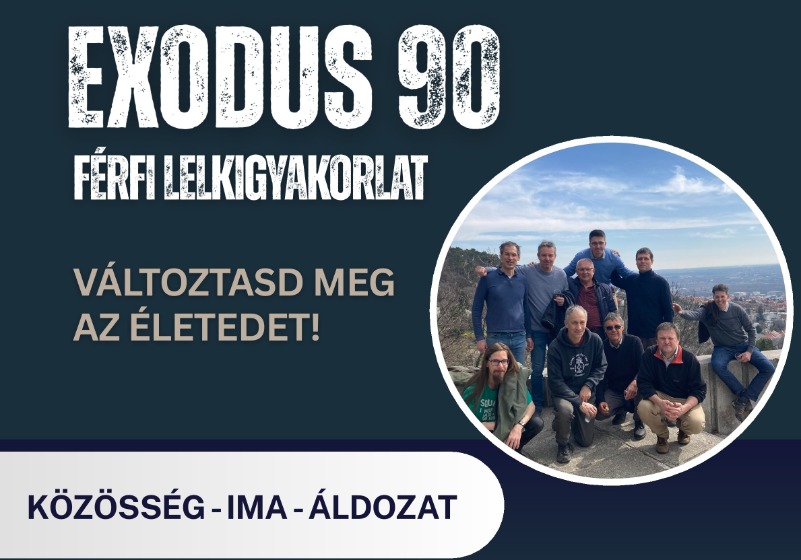 Exodus 90 férfi lelkigyakorlat