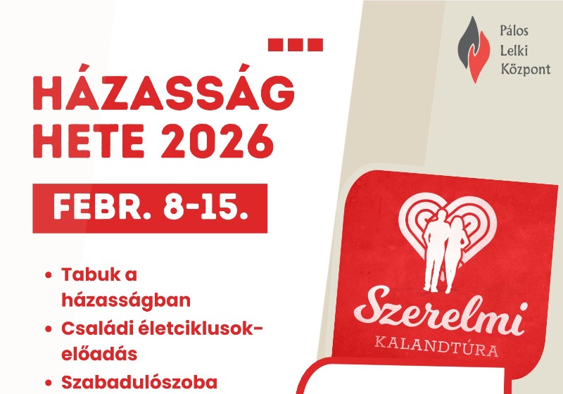 Házasság hete 2026