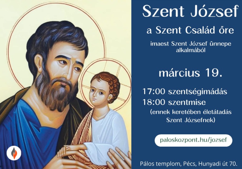 Imaest és életátadás Szent József ünnepe alkalmából