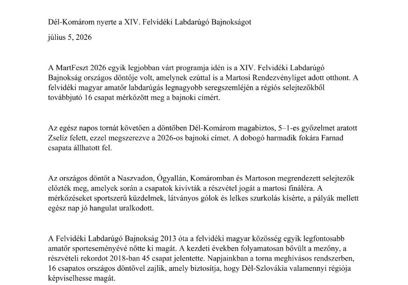 Labdarúgó Bajnokság