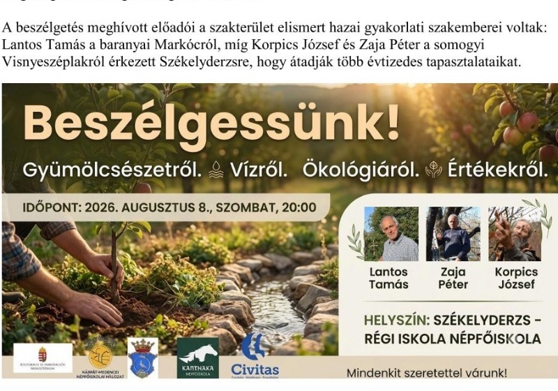 Műhelymunka kisgazdaságokat fenntartó gyümölcsészekkel