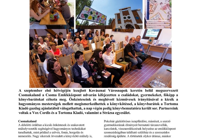 Városnapi Csomakaland