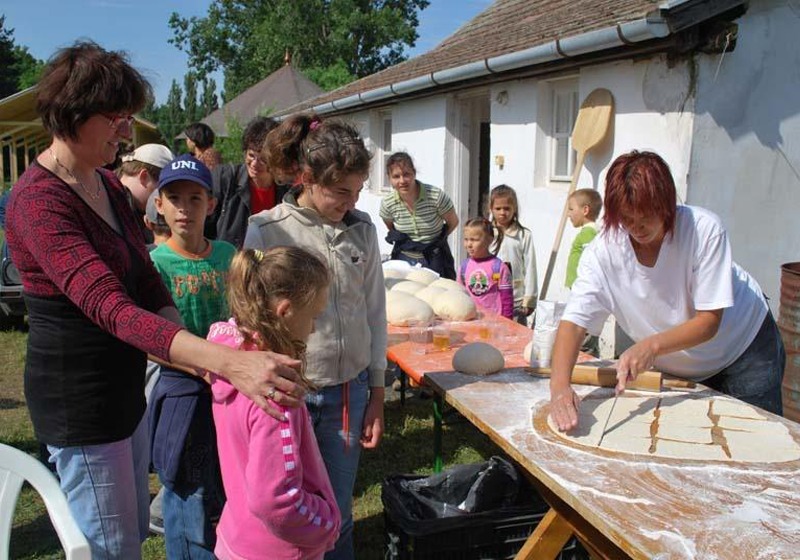 Petőfiszállási gyerekek a Lakitelek Népfőiskolán