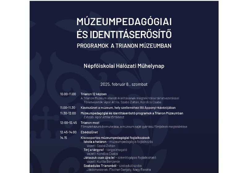 Az Összetartozás Népfőiskola hálózati műhelynapja – Meghívó