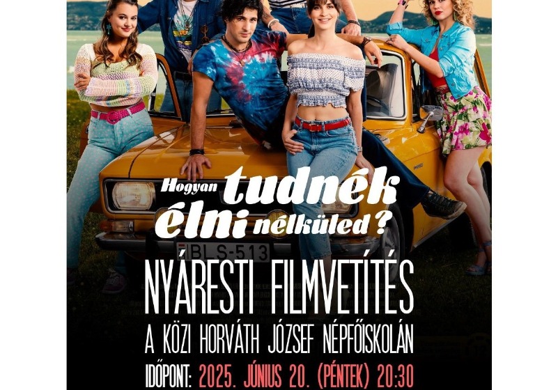 Nyáresti filmvetítés a Népfőiskolán