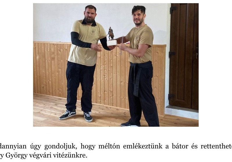 24 órás szablyavívó verseny volt Gömörpéterfalán