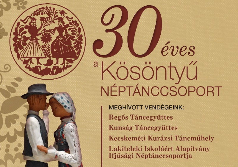 30 éves a Kösöntyű Néptánccsoport