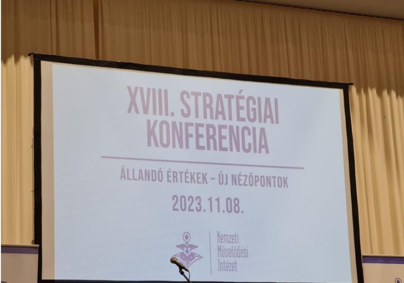 Állandó értékek – Új nézőpontok címmel tartott konferenciát a Nemzeti Művelődési Intézet