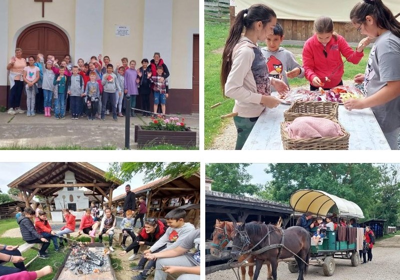 Iskolások kiscsőszi élménynapja