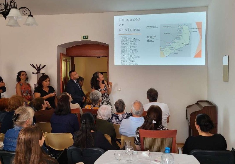 Argentin látogatók Bársonyoson