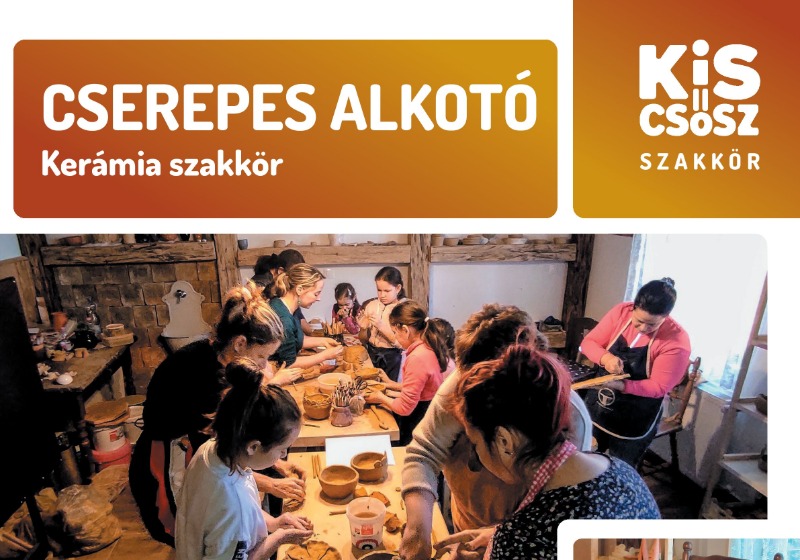 Cserepes alkotó - Kerámia Szakkör