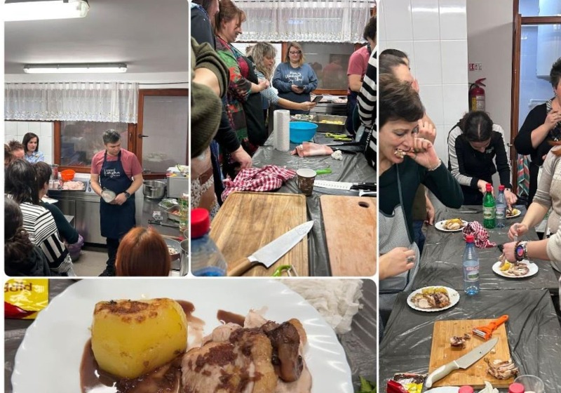 Főző workshop a gazdasszony képzésen