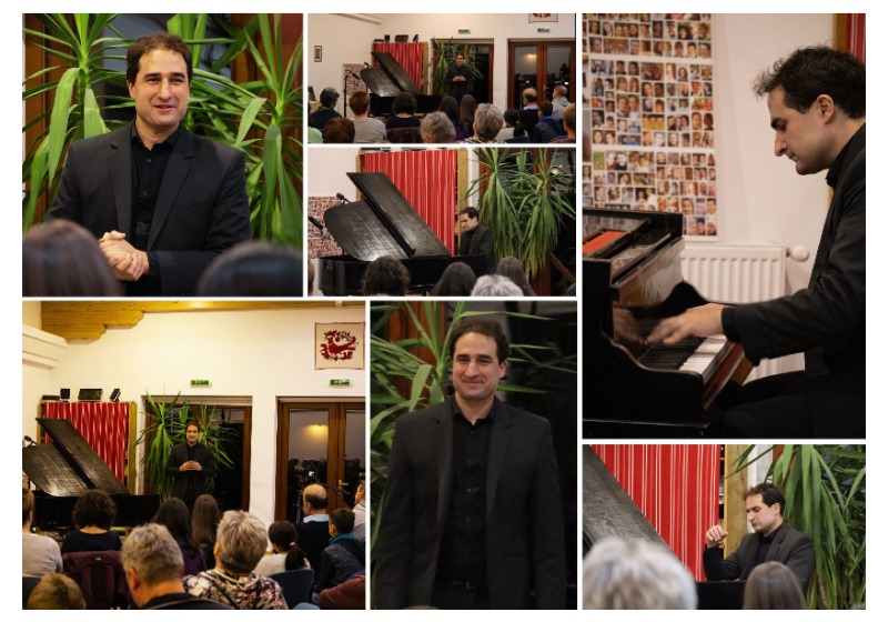 Október 12-én Fülei Balázs Liszt Ferenc-díjas zongoraművész örvendeztette meg a zenekedvelőket Szovátán