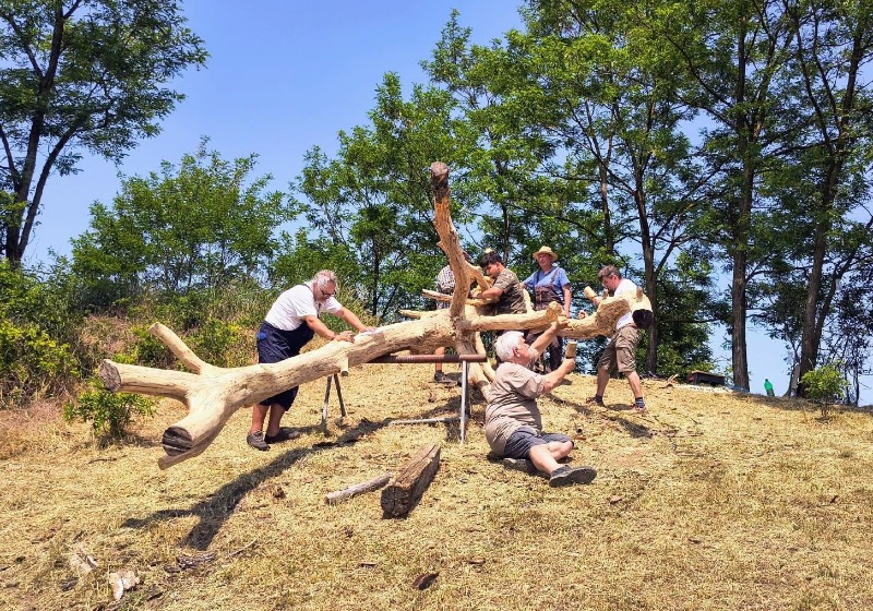 Hamarosan elkészül az Életfa Gömörpéterfalán