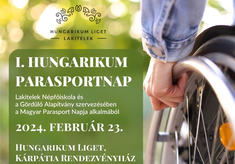 I. Hungarikum Parasportnap