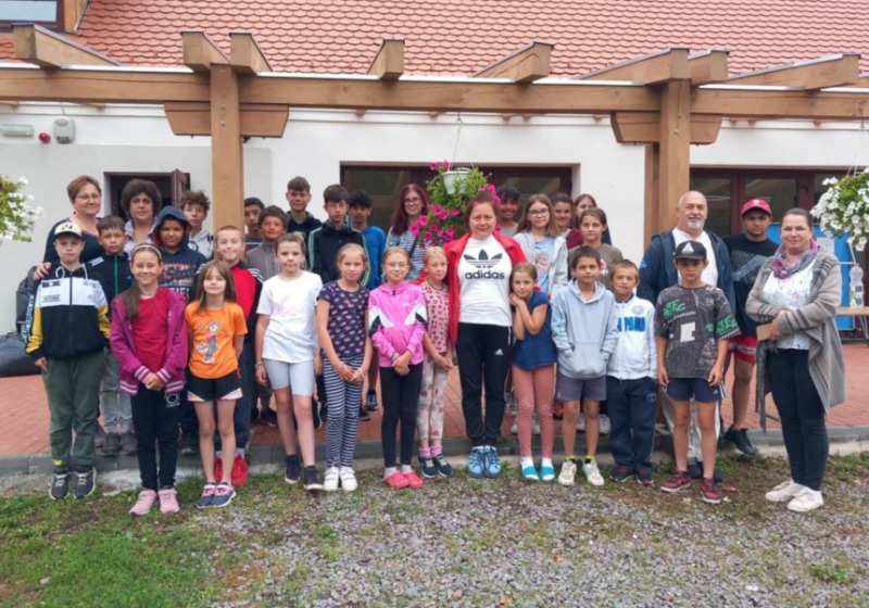 Első jelenlétünk a Csíkszépvízi Gyermekotthon nyári táborában