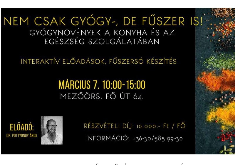 Már lehet jelentkezni a Mindennapi Gyógynövényeink Kollégium  V. képzési alkalmára