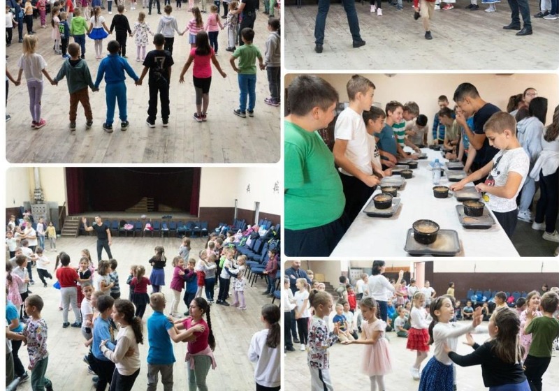 Néptánctábor a csíkszentimrei tanulók számára