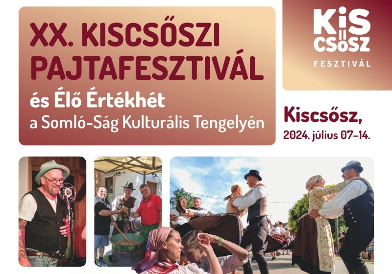 XX. Kiscsőszi Pajtafesztivál és Élő Értékhét