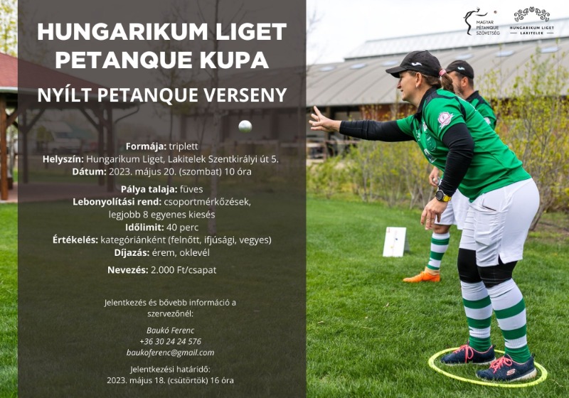 Hungarikum Liget Petanque Kupa