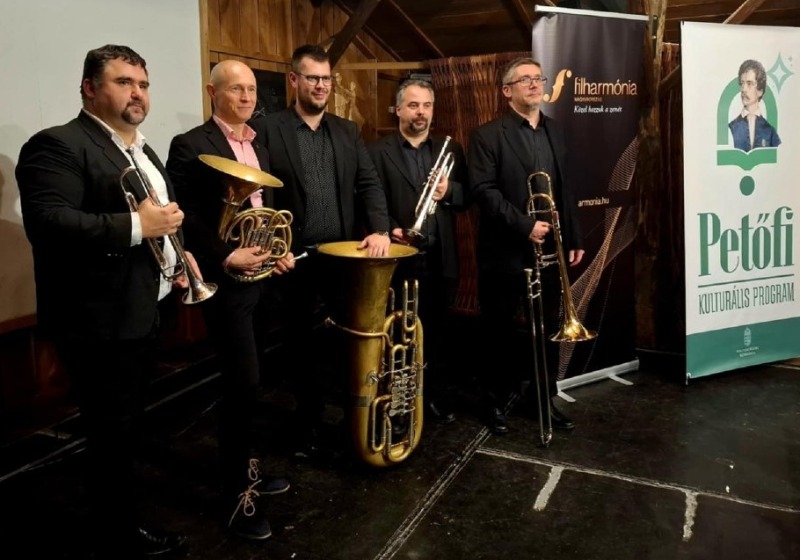Philharmonic Brass Quintet koncertje a Kultúrpajtában