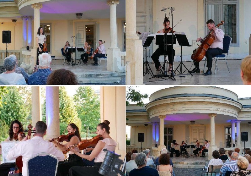 Mozart dallamai csendültek fel a Halász-kastély teraszán