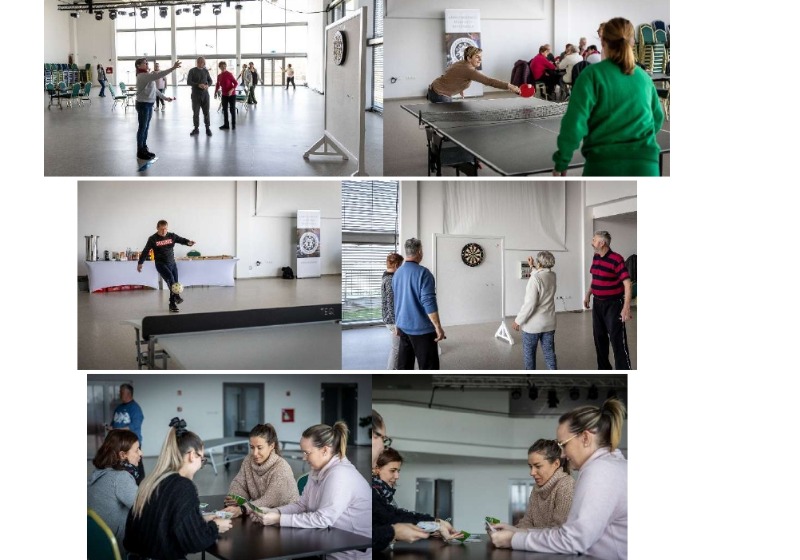 Társasjáték verseny és bridzs vetélkedő