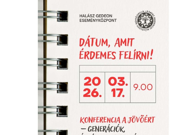 Konferenciát rendeznek a jövő nemzedékéért