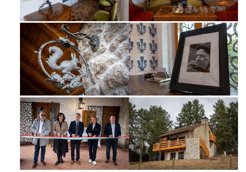 Átadták a felújított visegrádi Patkó-villát