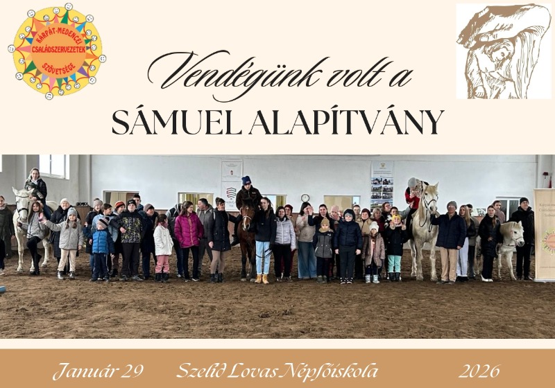 Vendégünk volt a Sámuel Alapítvány