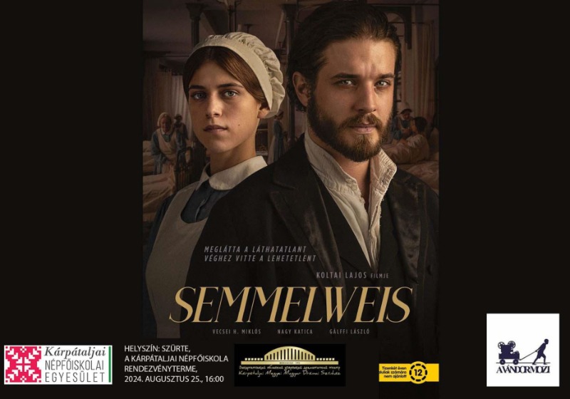 SEMMELWEIS filmvetítés a Kárpátaljai Népfőiskolai Egyesület rendezvénytermében