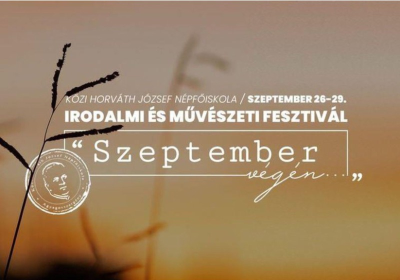 II. "Szeptember végén..." – irodalmi  fesztivál