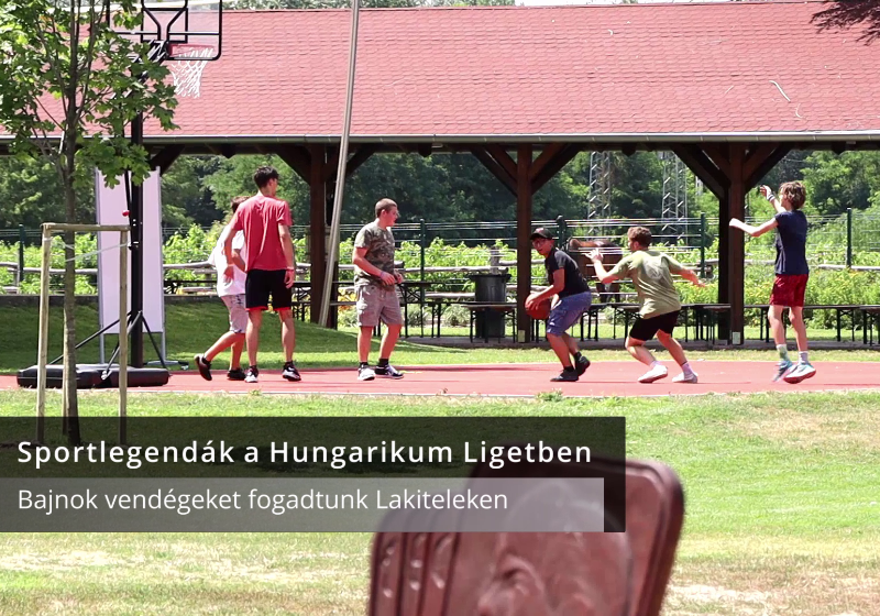 Sportlegendák a Hungarikum Ligetben - Videó