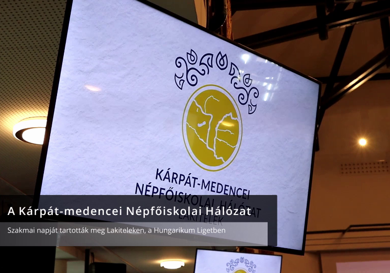 Kárpát-medencei Népfőiskolai Hálózat Szakmai Nap Lakiteleken - videó