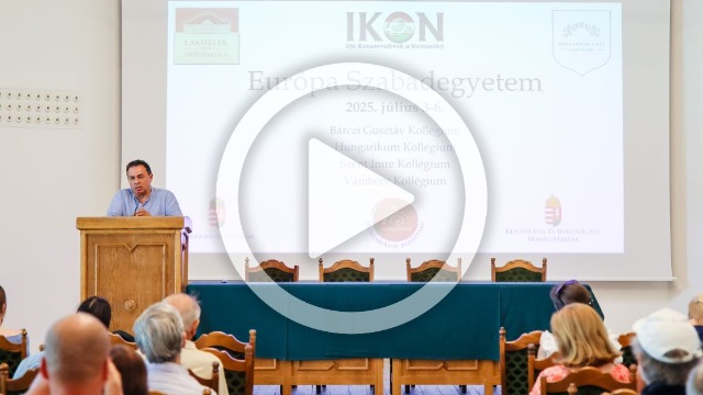 2025.07.06. Bán János, a Hunyadi írója tartott előadást a Szabadegyetemen